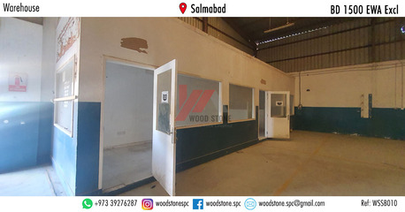 Salmabad, Warehouses, BHD 1500,  600 Sq. Meter,  Warehouse, Salmabad - BD 1500 Excl WSSB010