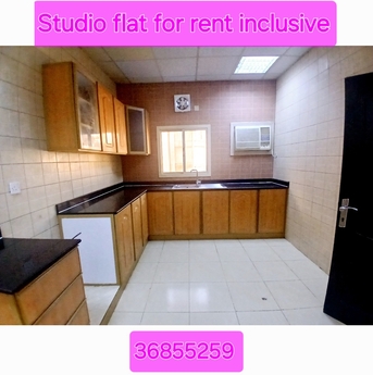 Hidd, Apartments/Houses, BHD 150/month,  1 BR,  Studio Flat For Rent Inclusive Ewa