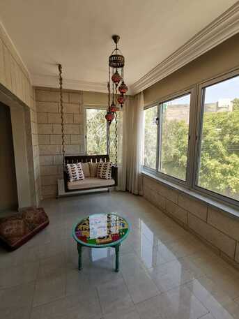 Jabal Al-Weibdeh, Apartments/Houses, JOD 1000/month,  3 BR,  245 Sq. Meter,  Beautiful Sunny Three-bedroom With Expansive Windows And Open Views