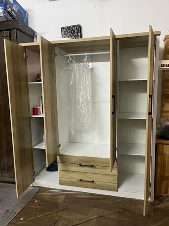 Al Malaz, Furniture, SAR 650,  For Sale - Sofa Set, TV Table, Wardrobe, & Dining Table