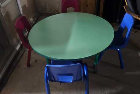 Riyadh, Baby & Kid Stuff, SAR 300,  Kids Table + 4 Chairs
