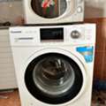 SAR 700,  Panasonic Front Load Washing Machine And Microwave Oven