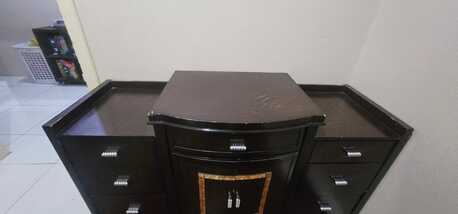 Riyadh, Furniture, SAR 600,  Brown Closet +dresser + Chest