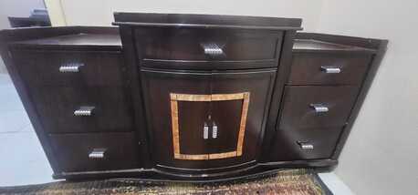 Riyadh, Furniture, SAR 600,  Brown Closet +dresser + Chest