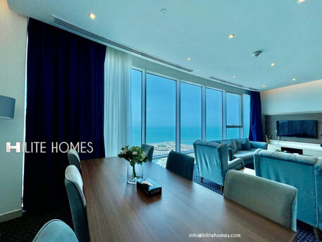 Salmiya, Apartments/Houses, KWD 700/month,  Furnished,  1 BR,  Luxury Apartment For Rent In Salmiya