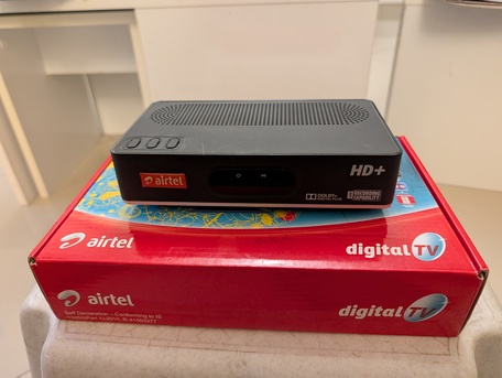 East Riffa, Electronics, BHD 15,  Airtel HD+ Receiver With USB Recording