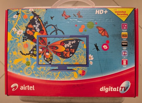 East Riffa, Electronics, BHD 15,  Airtel HD+ Receiver With USB Recording