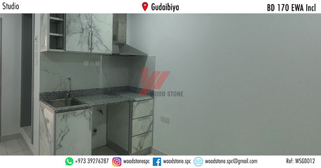Gudaibiya, Apartments/Houses, BHD 170/month,  Studio,  35 Sq. Meter,  Semi-furnished Studio, Gudaibiya - BD 170 Incl WSGD012