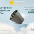 Large Size Medicine Cup Designed For Accuracy, Built For Confidence