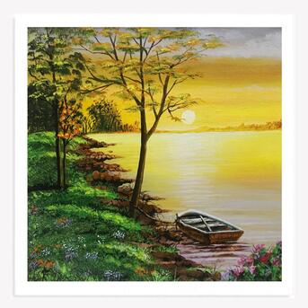 Manama, Photo & Video, BHD 10,  Canvas Painting For SALE!!