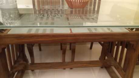 Karachi, Household Items, PKR 55000,  Glass Top Dinning Table