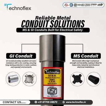 Prague, Electrical & Plumbing, 🔩🛡️ MS & GI Conduit Fittings & Accessories &ndash; Strong, Reliable & Secure Wiring Solutions