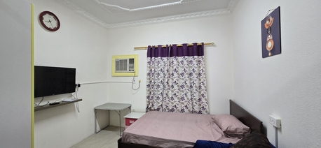 Jubail, Apartments, Flats, Houses & Villas, Furnished,  Single Big New Fully Furnished Hall With Kitchen For Rent To Single Bachelor/Small Family