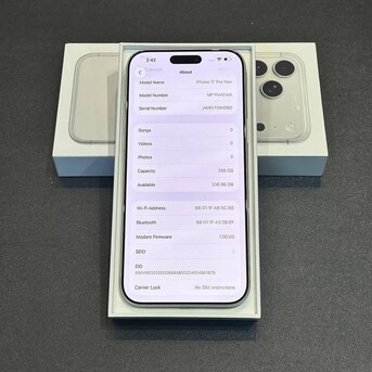 Boston, Electronics, USD 549,  Buy Apple IPhone 17 Pro Max 256GB At Gizsale.com From China