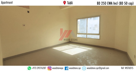 Tubli, Apartments/Houses, BHD 250/month,  3 BR,  110 Sq. Meter,  Unfurnished 3 Bedroom Apartment, Tubli - BD 250 Incl WSTU015 (BD 50 Cap)