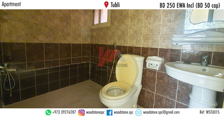 Tubli, Apartments/Houses, BHD 250/month,  3 BR,  110 Sq. Meter,  Unfurnished 3 Bedroom Apartment, Tubli - BD 250 Incl WSTU015 (BD 50 Cap)