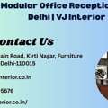 Buy Modular Office Reception Table In Delhi | VJ Interior