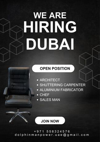Dubai, Jobs, HIRING FOR DUBAI