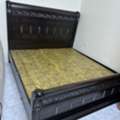 SAR 300,  King Size Heavy Wood Bed In Excellent Condition