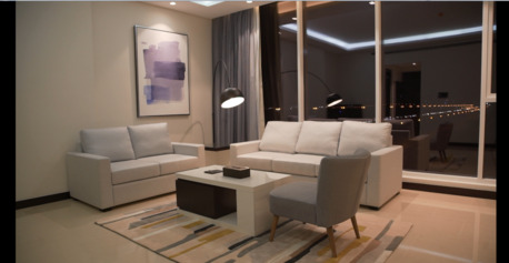 Hidd, Apartments/Houses, BHD 350/month,  1 BR,  130 Sq. Meter,  Luxury 1 BHK Flat For Rent In Hidd Near Khalifa Bin Salman