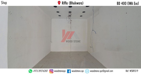 Riffa, Shops, BHD 400,  50 Sq. Meter,  Shop, Riffa (Bhukwara) - BD 400 Excl WSRF019