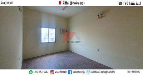 Riffa, Apartments/Houses, BHD 170/month,  2 BR,  120 Sq. Meter,  Unfurnished 2 Bedroom Apartment, Riffa (Bhukwara) - BD 170 Excl WSRF020