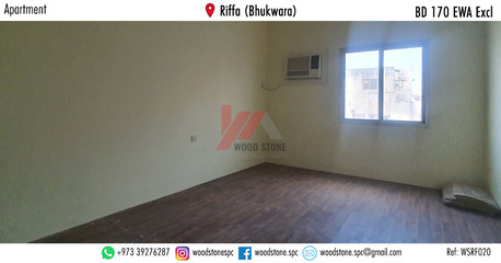 Riffa, Apartments/Houses, BHD 170/month,  2 BR,  120 Sq. Meter,  Unfurnished 2 Bedroom Apartment, Riffa (Bhukwara) - BD 170 Excl WSRF020