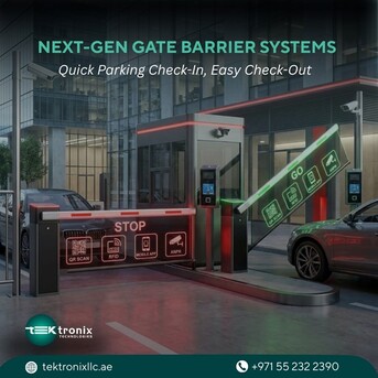 Dubai, Computer, Automatic Parking Barriers: UAE