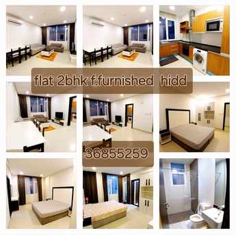 Hidd, Apartments/Houses, BHD 280/month,  2 BR,  Flat 2bhk F.furnished New Hidd Inclusive