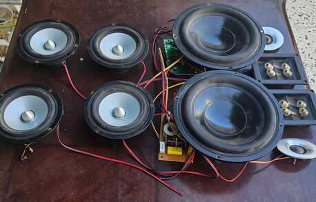 Al Nahda, Musical Instruments, SAR 300,  Pure Acoustics Dream 77 (Only Speakers) SAR300