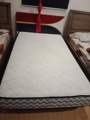 Dammam, Furniture, SAR 200,  Single Bed With Very Good Clean Matress