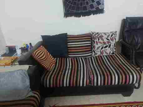 Al Murabba, Furniture, SAR 75,  Only 75 Riyal Sofa Set 6 Sitters