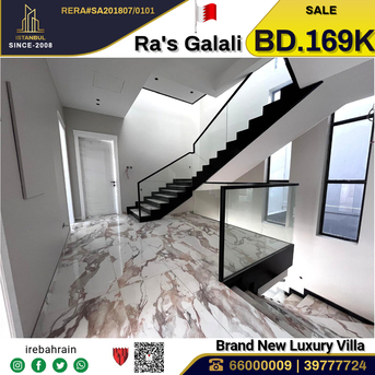 Al Seef, Real Estate For Sale, BHD 169000,  4 BR,  Brand New Luxury Villa For Sale In Ra