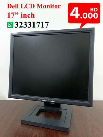 Manama, Computers, BHD 4,  17" Inch LCD Monitor For Sale