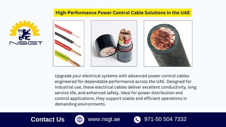 Dubai, Business, Industrial Welding Cables Designed For Reliable Performance In Dubai