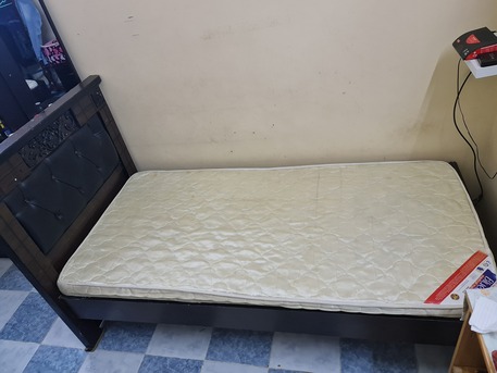 Sitra, Furniture, BHD 15,  Single Wooden Cot And Medical Mattres