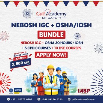 Sharjah, Lessons Offered, Get NEBOSH Certified | Premier IGC Course