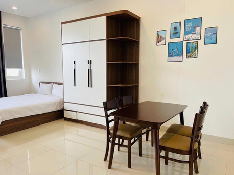 Da Nang, Apartments/Houses, VND 9000000/month,  Furnished,  1 BR,  Apartment For Rent &ndash; Studio With Large Balcony (P501)