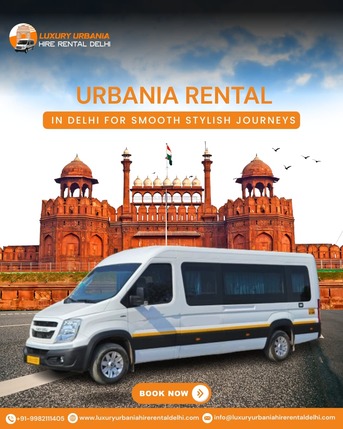 New Delhi, Travel, Premium Urbania Van Rental For Comfortable Group Travel In Delhi