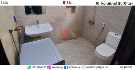 Tubli, Apartments/Houses, BHD 160/month,  Furnished,  Studio,  45 Sq. Meter,  Furnished Studio, Tubli - BD 160 Incl (BD 30 Cap) WSTU021