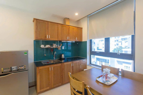 Da Nang, Apartments/Houses, VND 12000000/month,  Furnished,  1 BR,  Apartment For Rent &ndash; Nguyen Duy Hieu Street