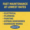 FAST MAINTENANCE AT LOWEST RATES