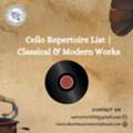 Cello Repertoire List | Classical & Modern Works