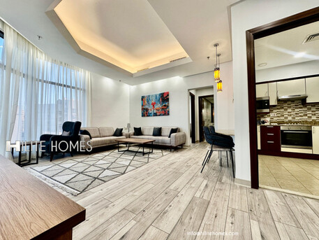 Kuwait City, Apartments/Houses, KWD 600/month,  Furnished,  1 BR,  Fully Furnished Luxury One Bedroom Serviced Apartment For Rent In Bneid Al Qar