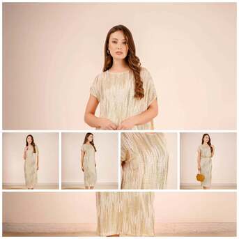 New Delhi, Clothing & Accessories, INR 7499,  Glamorous Metallic Dress For Prom And Parties