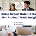 China Export Data HS Code 20 &ndash; Product Trade Insights