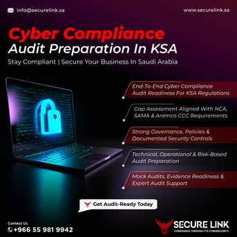 Riyadh, Computer, Be Ready For Every Security Audit At Secure Link Arabia