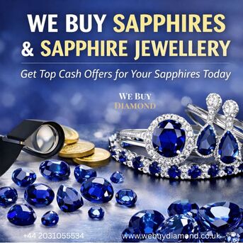 London, Items Wanted, 💎 Sell Your Sapphire Gemstones Online &ndash; Trusted UK Buyers