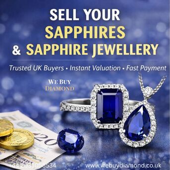 London, Items Wanted, 💎 Sell Your Sapphire Gemstones Online &ndash; Trusted UK Buyers
