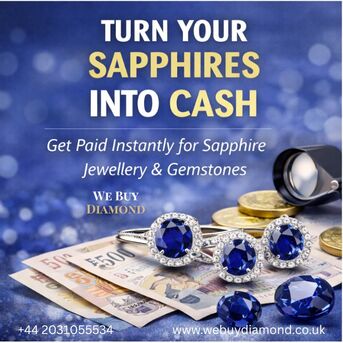 London, Items Wanted, 💎 Sell Your Sapphire Gemstones Online &ndash; Trusted UK Buyers